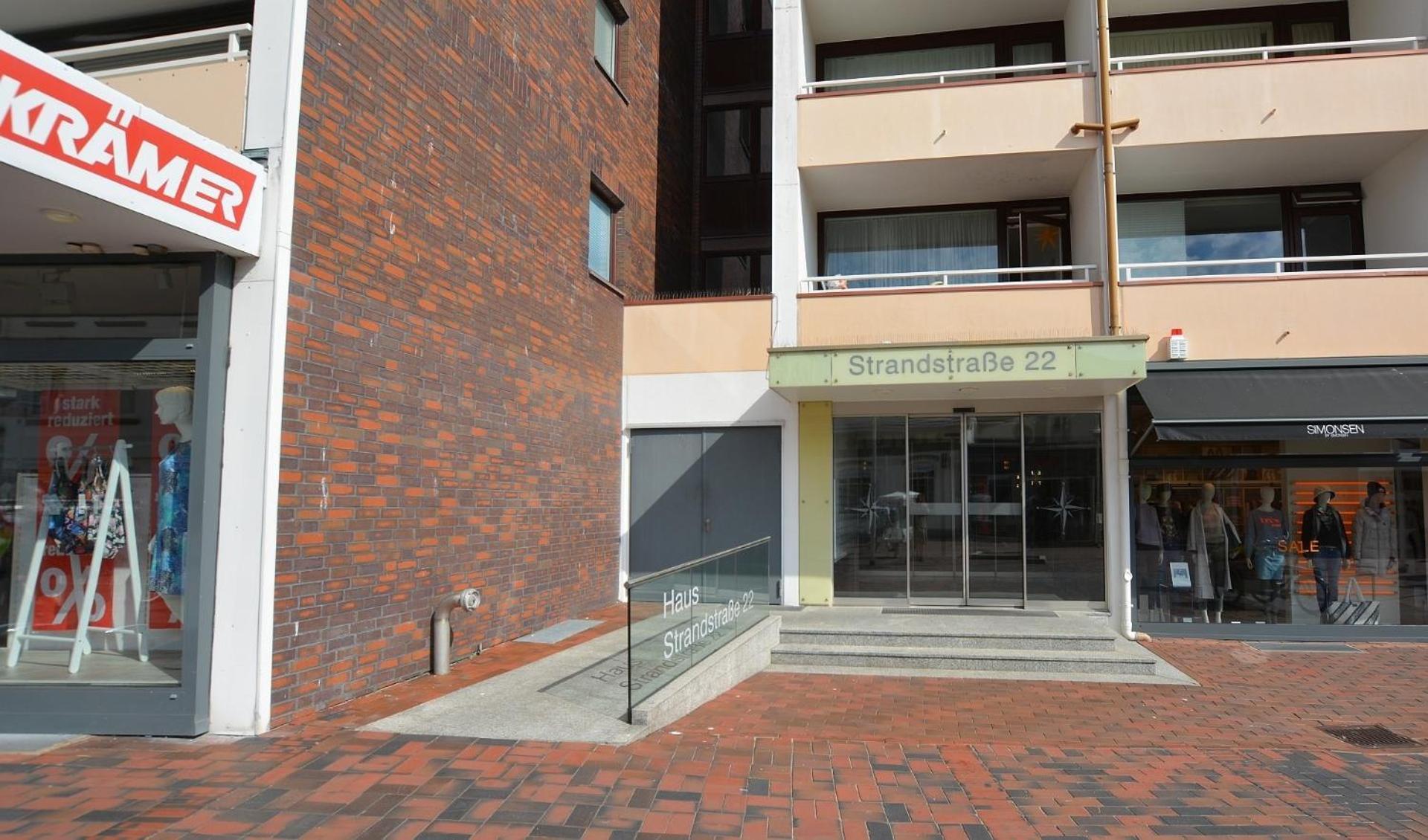 13-36, sehr Strandnah, im Herzen Westerlands, Westbalkon, 1 Zi Exterior foto