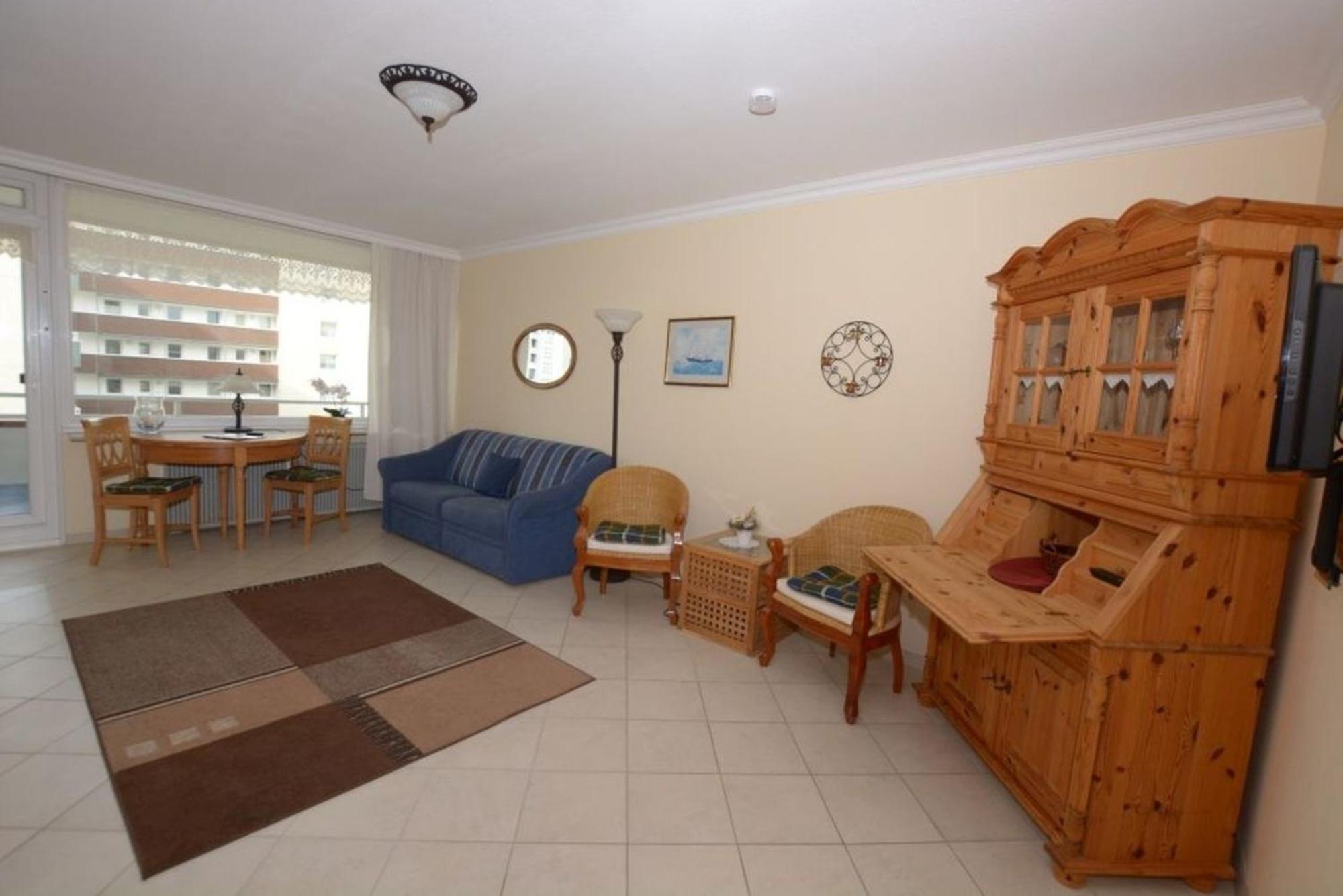 13-36, sehr Strandnah, im Herzen Westerlands, Westbalkon, 1 Zi Exterior foto